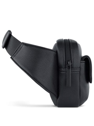 Bugatti Rico - Gürteltasche 22 cm (schwarz) in schwarz