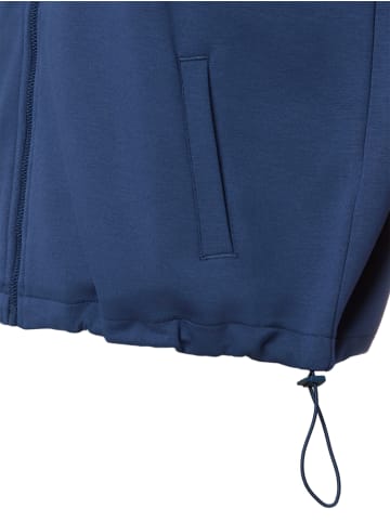 Marie Lund Sweatjacke in indigo - 0002