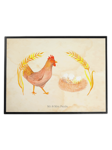 Mr. & Mrs. Panda Schreibunterlage Huhn Stolz ohne Spruch in Vintage
