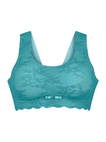 Anita Bralette Essential Lace in Light smaragd