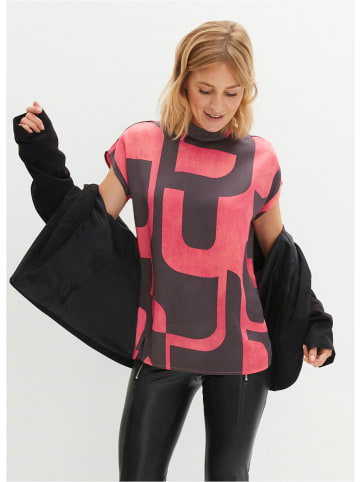 WITT WEIDEN Bluse in koralle-graphit-bedruckt