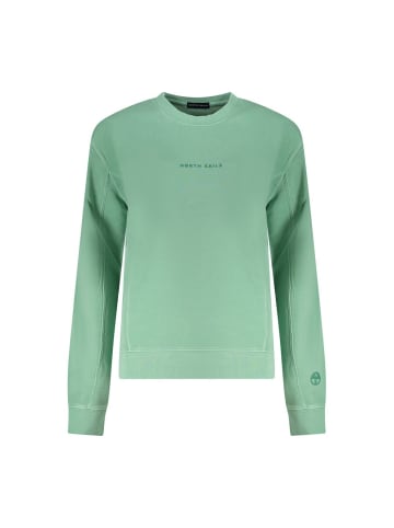 North Sails Grünes Baumwoll-Sweatshirt