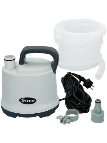 Intex 28606 - Pool Ablass-Pumpe IPX8 in grau