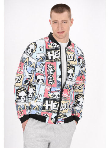 MO Jacket in coral multicolor