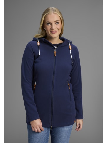 Kangaroos Fleecejacke in Marine