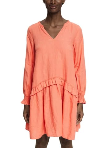 ESPRIT Kleid in coral orange