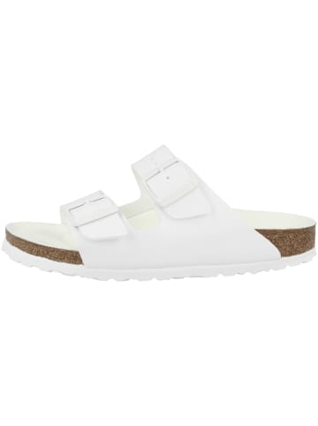 Birkenstock Sandale Arizona Birko-Flor schmal in weiss