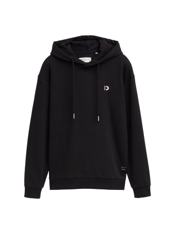 Tom Tailor Hoodie in schwarz