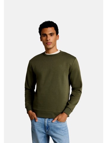 Tom Tailor Sweatshirt in dunkelgrün
