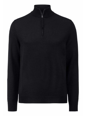 Hessnatur Hessnatur Strick Troyer Regular aus reiner Bio-Merinowolle in schwarz