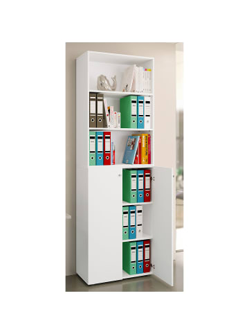 ebuy24 Büroschrank Lona2XLDTR weiß Weiß 70 x 39 cm