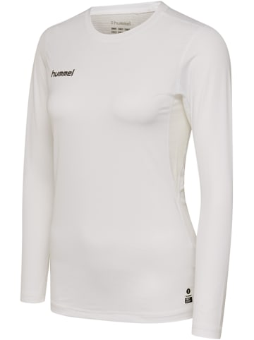 Hummel Hummel T-Shirt Hml Multisport Damen Dehnbarem in WHITE