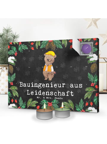 Mr. & Mrs. Panda Duftkerzen Adventskalender Bauingenieur Leidens... in Kreidetafel