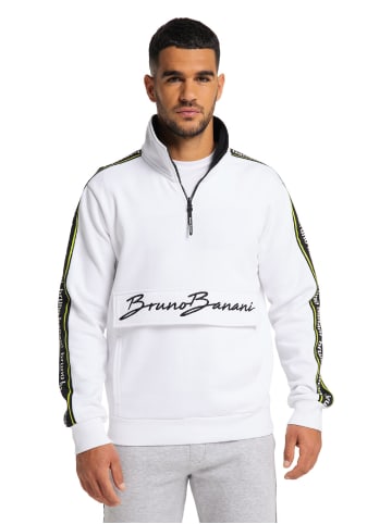 Bruno Banani Sweater MORGAN in Weiß