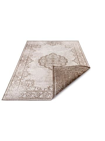 NORTHRUGS In- & Outdoor Wendeteppich Cebu Beige Creme