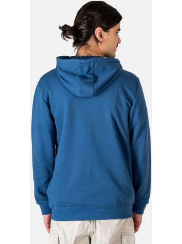 Reell Hoodie "Staple Terry Zip Hoodie" in Blau