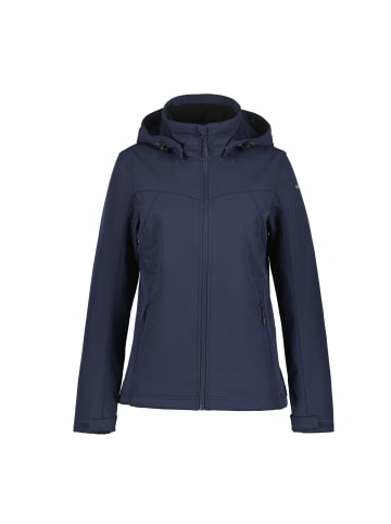 Icepeak Brenham Softshelljacke mit Kapuze in blau