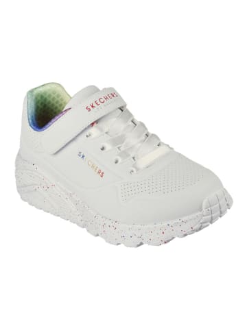 Skechers Sneakers Low Uno Lite - RAINBOW SPECKS in weiß