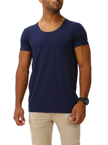 Joe Franks Joe Franks Joe Franks Herren Basic T-Shirts Round DEEP in navy