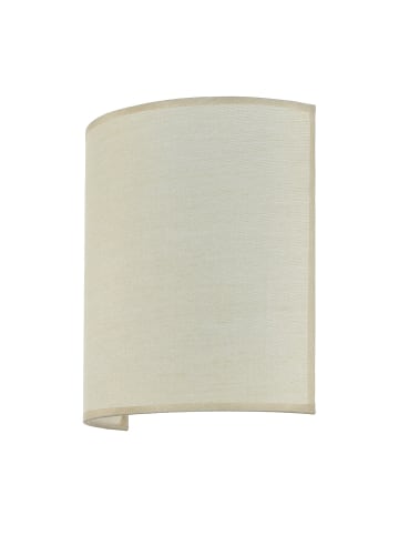 Licht-Erlebnisse Wandlampe (B)20 x (H)23 cm in Helles Kaffeebraun