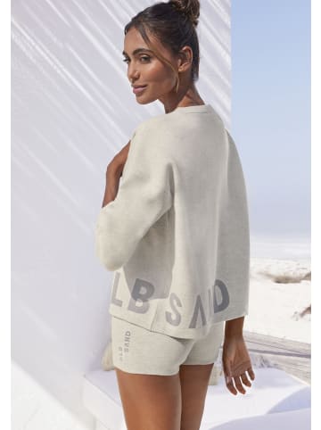 ELBSAND Strickhose in Hellgrau