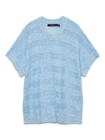 Vero Moda Strickpullover in Airy Blue
