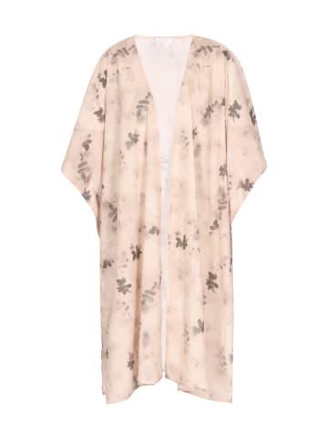 usha WHITE LABEL Damen Kimono in Beige Mehrfarbig