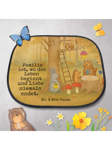 Mr. & Mrs. Panda Sonnenschutz Fürs Auto Waldtiere Picknick Desig... in Weiß