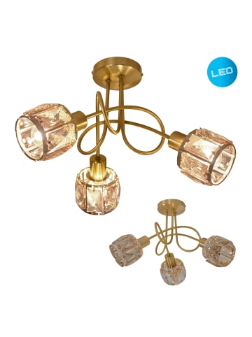 näve LED Spot "JOSEFA" in gold - (L)38 cm x (B)38 cm x (H)24 cm - EEK F