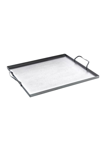 GAUMENKICK Grillwanne Edelstahl in silber - 31x27cm