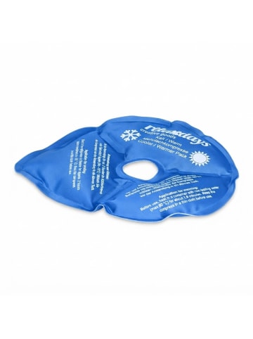 relaxdays 4 x Knie-Kühlpads in Blau