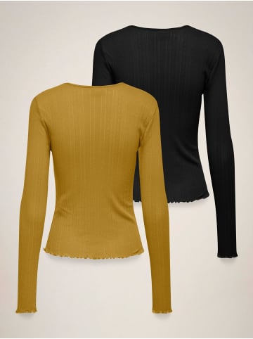 JDY 2er-Pack Top in Harvest Gold