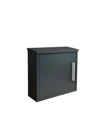 Briefkasten in Schwarz - (B)33 x (H)35 x (T)12 cm