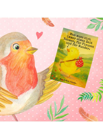 Mr. & Mrs. Panda Beileidskarte Küken Wander Design mit Spruch in Weiß