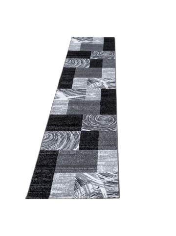 Teppich Boss Kurzflor Teppich Paolo Schwarz