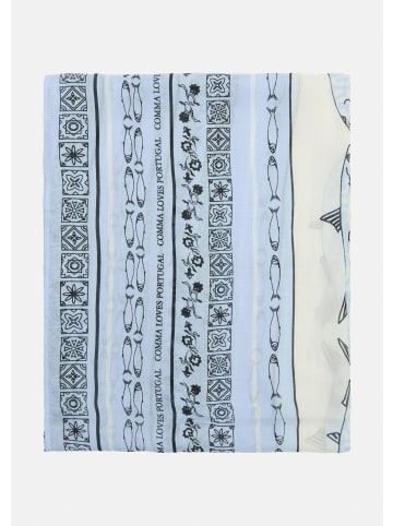 comma Tuch in 50E6_hellblau