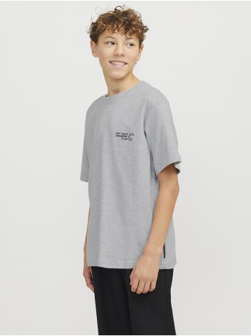 JACK & JONES Junior T-shirt in Light Grey Melange