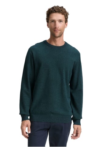 Tom Tailor Pullover STRUCTURED CREWNECK KNIT in Grün