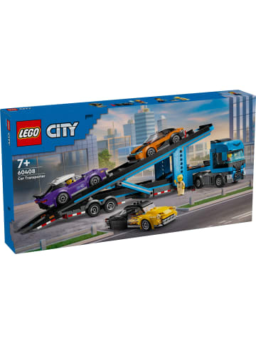 LEGO City 60408 Autotransporter mit Sportwagen