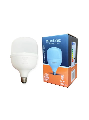 COFI 1453 LED Leuchtmittel E27 T120 | 36 Watt 3820 Lumen in kaltweiß (6500 K) in Weiß