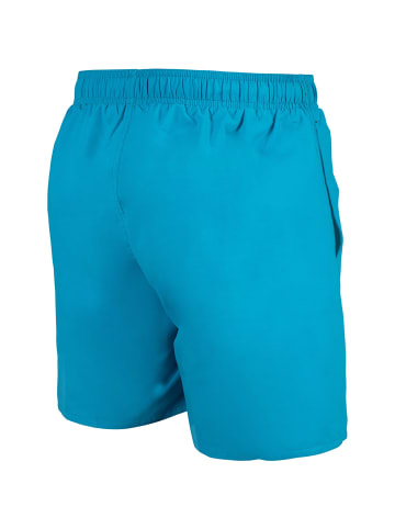 Arena Badeshorts Logo in turquoise-dark olive