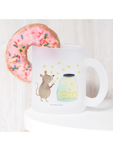Mr. & Mrs. Panda Tasse Maus Sterne ohne Spruch in Transparent