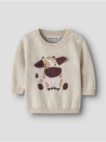 name it Strickpullover in Peyote Melange