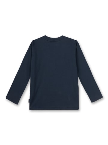 Sanetta Langarmshirt in Blau