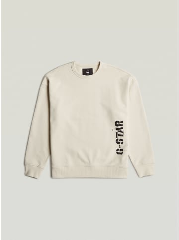 G-Star Raw Sprayed 89 Loose Sweater whitebait