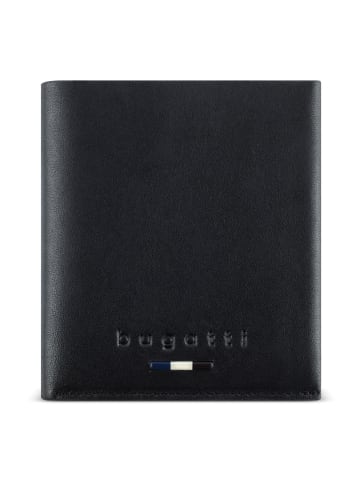 Bugatti Romeo Geldbörse RFID Schutz Leder 9 cm schwarz