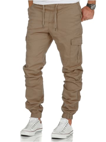 Amaci&Sons Cargo Jogger-Chino SAN ANTONIO in Beige