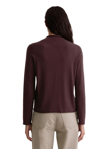 Marc O'Polo Rollkragenpullover slim in Black Cherry