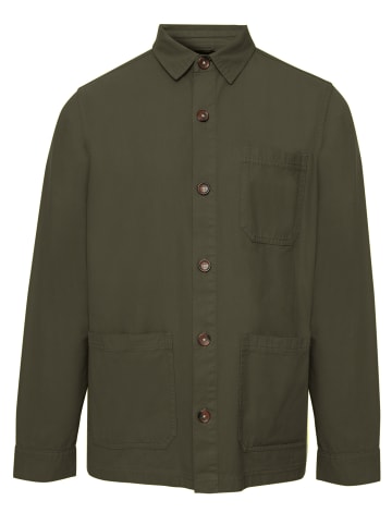 Threadbare Hemdjacke THB Shacket Sunter in Khaki