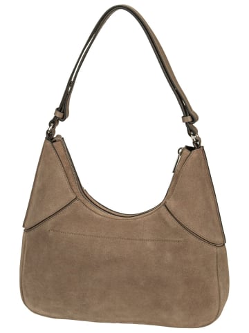 LIEBESKIND BERLIN Handtasche Lilly S Suede in Neutral Gray